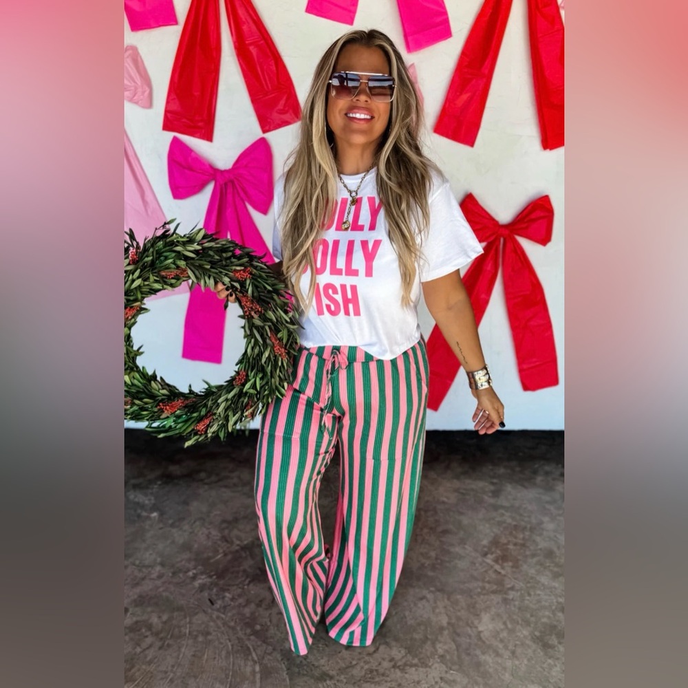 Blakeley Stripe Haddie Wide Leg Pants - Picture 2 of 2